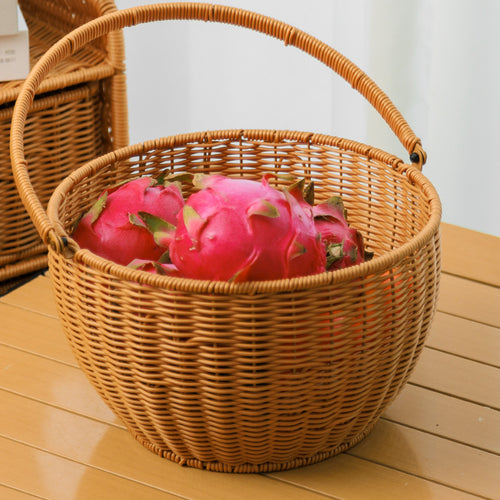 Handcrafted Decorative Woven Basket Bowlift