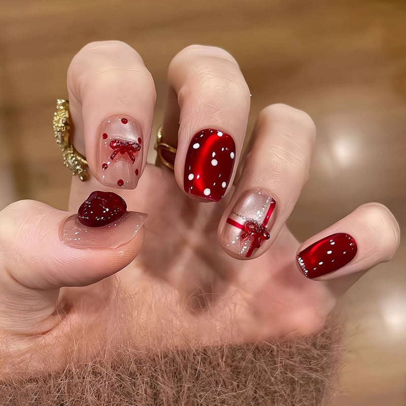Premium Ocean-Inspired Press-On Nail Extensions Bowlift