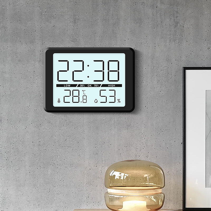 Digital Hygrometer Clock Bowlift