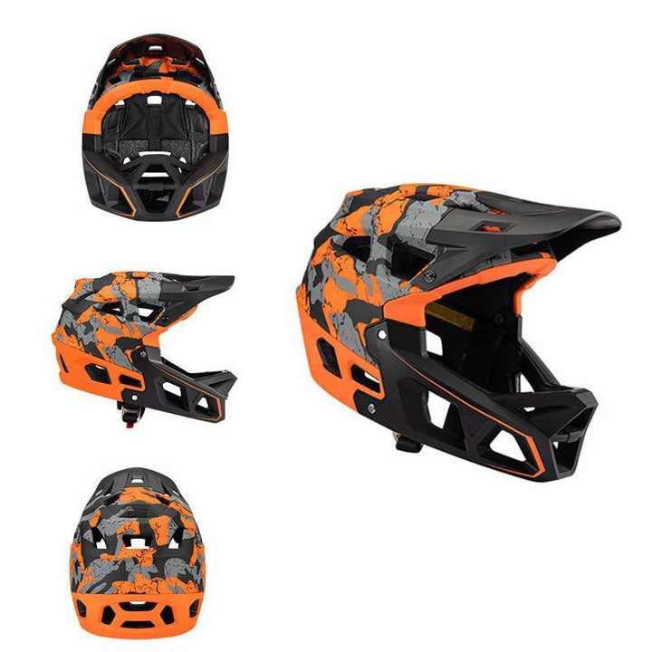Full-Face Mountain Biking Helmet Bowlift 1784864507