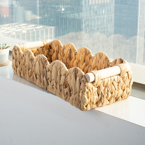 Decorative Wicker Tray Bowlift