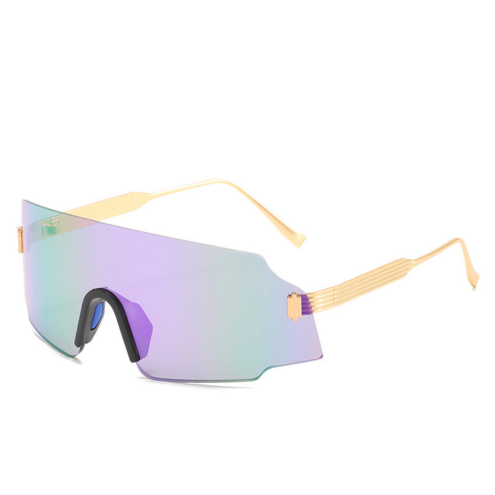 Women's sporty safety sunglasses with modern, transparent design Bowlift