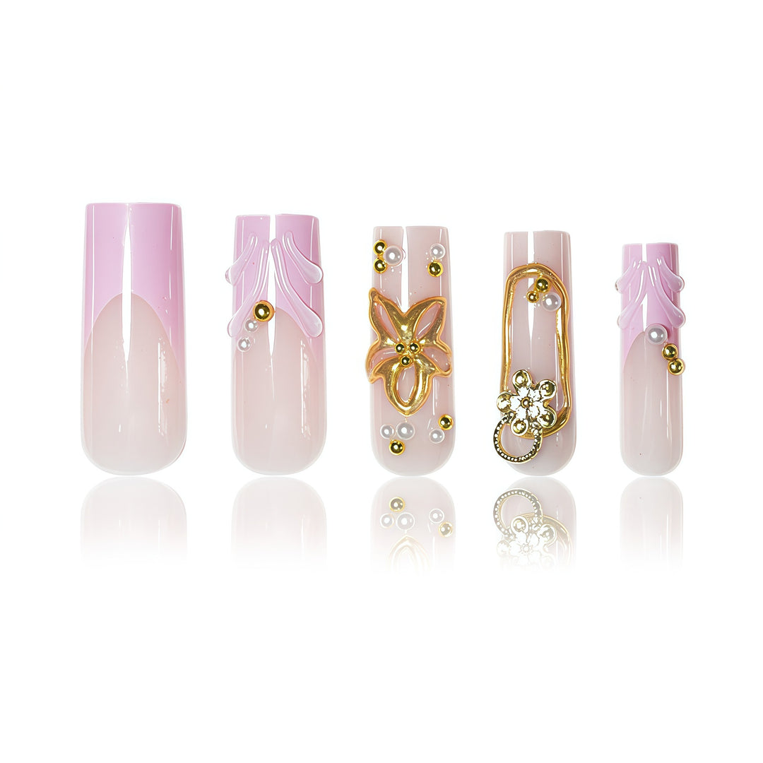 Elegant Decorative Nail Art Extensions Bowlift