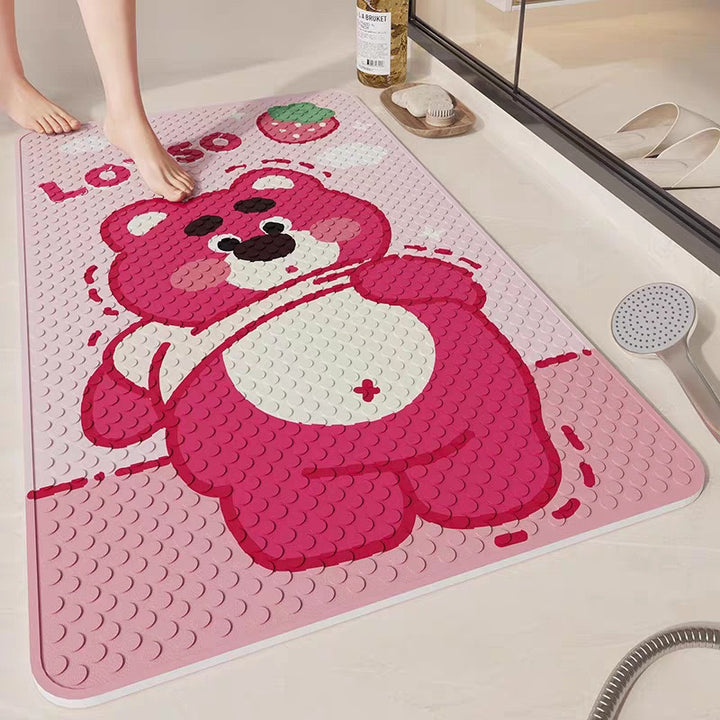 Cartoon Animal Bath Mat Bowlift