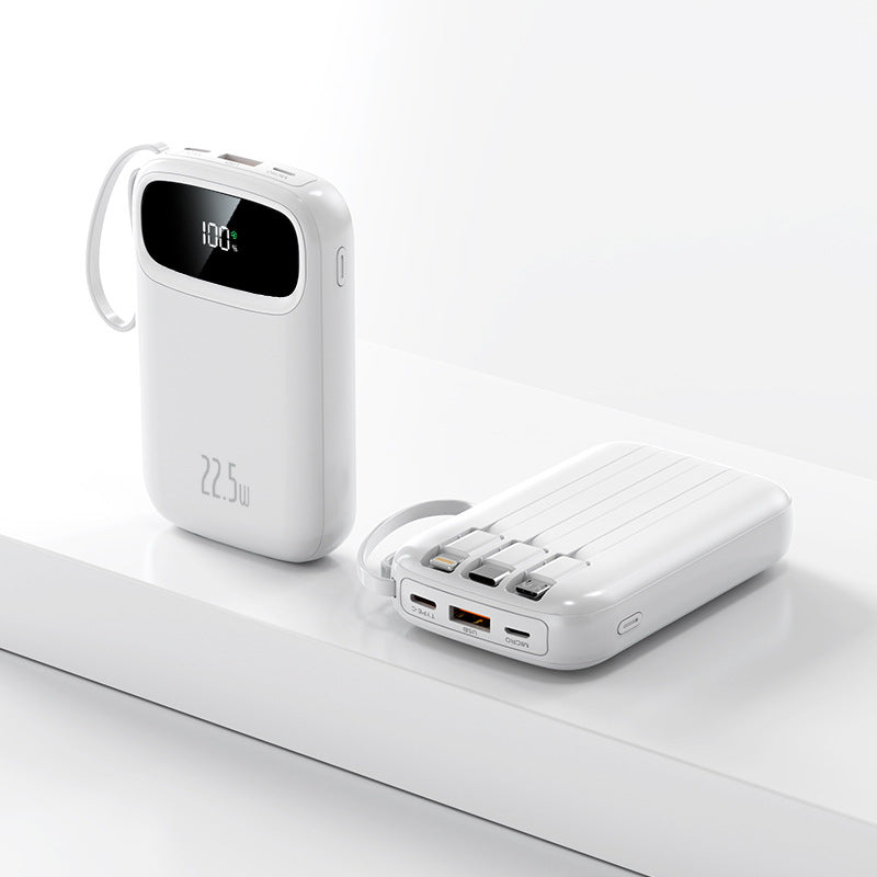 Portable power bank with LED display Bowlift