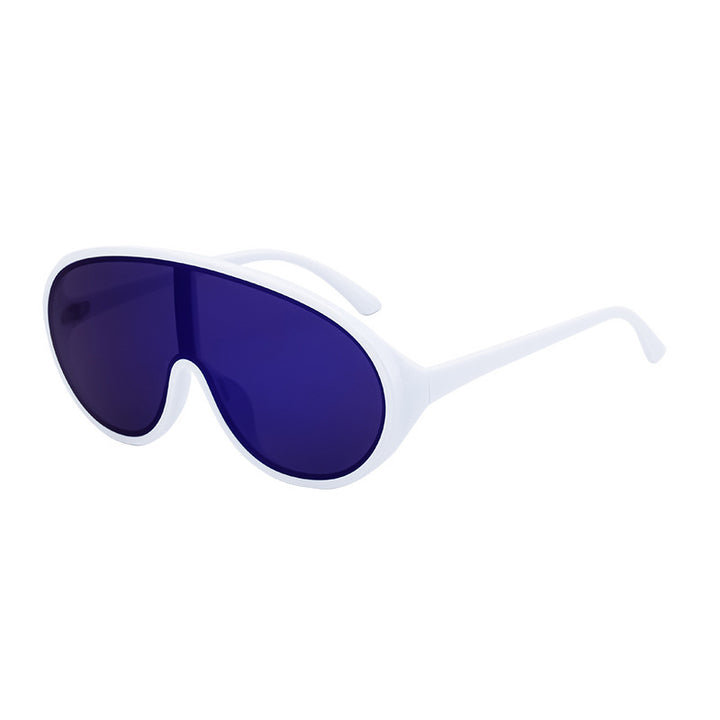 Ladies stylish sunglasses in futuristic style Bowlift