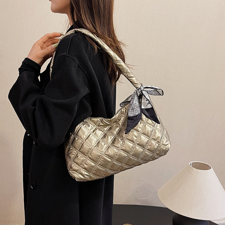 Quilted Shoulder Handbag Bowlift