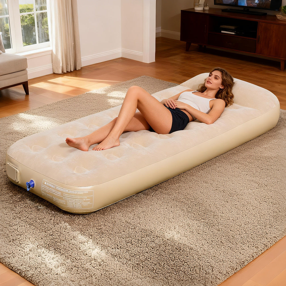 Women's Inflatable Comfort Mattress with Ergonomic Head Support Bowlift