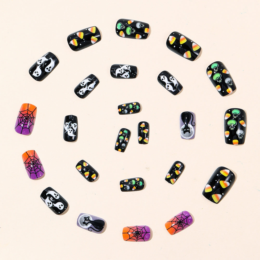 Halloween-Themed 3D Nail Art Extensions Bowlift 1789713237