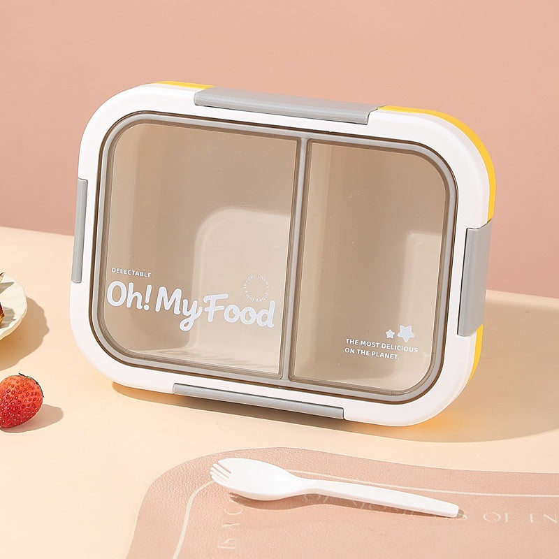Multi-Compartment Stainless Steel Bento Box