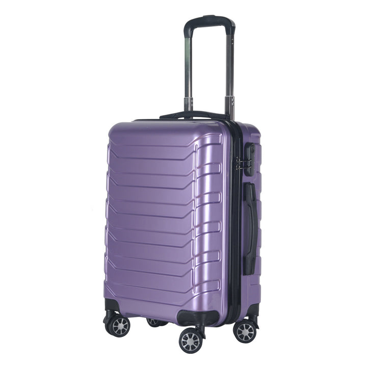 Unisex Lightweight Hard Shell Trolley Suitcase Bowlift