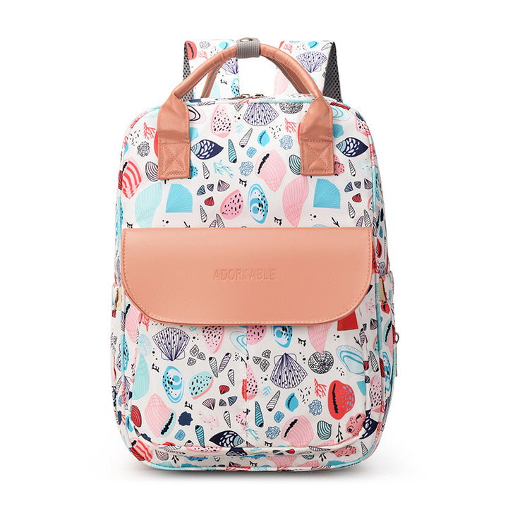 Cat Print Backpack Bowlift