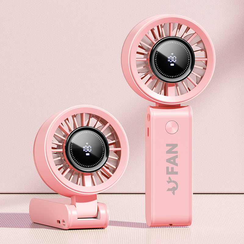 Women's Portable Table Fan with Digital Control Bowlift