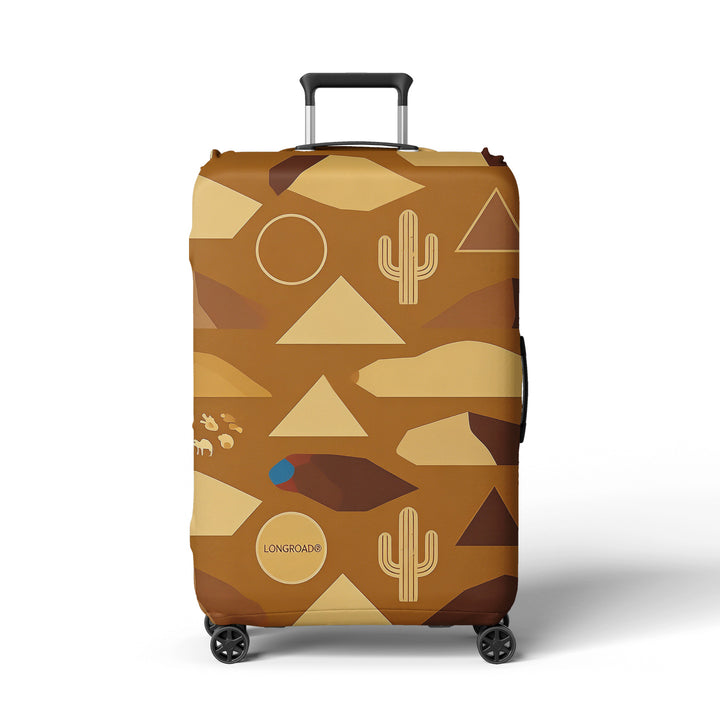 Women's suitcase cover with modern graphic design Bowlift