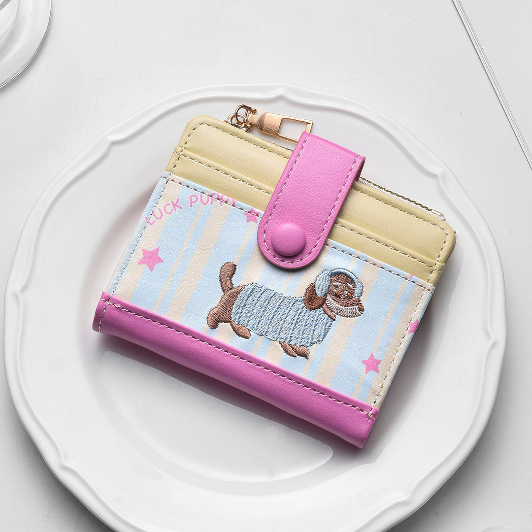 Cute Dog-Themed Card Holder Bowlift