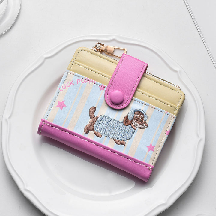 Cute Dog-Themed Card Holder Bowlift
