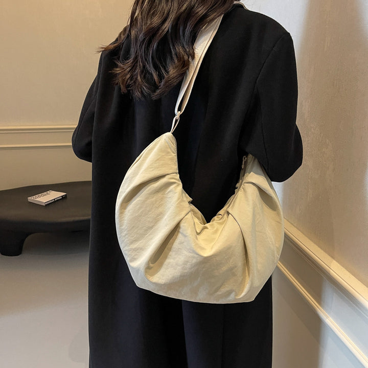 Pleated Fashion Shoulder Bag Bowlift