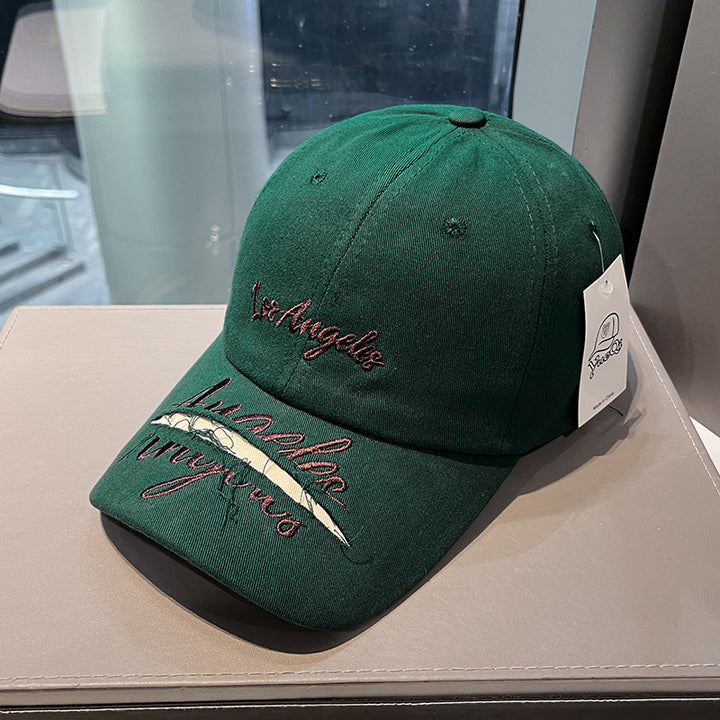 Women's Embroidered Casual Baseball Cap Bowlift 1784083486