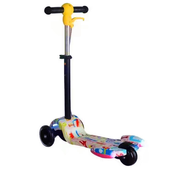 LED-Illuminated Trick Scooter Bowlift
