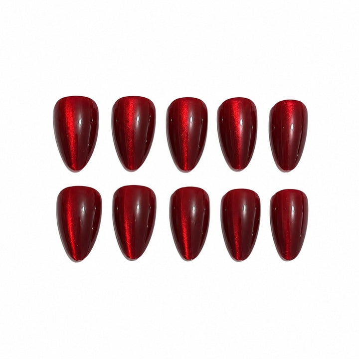 Artificial Glossy Nails Bowlift