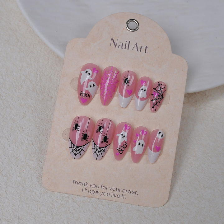Halloween-Themed Press-On Nail Set Bowlift