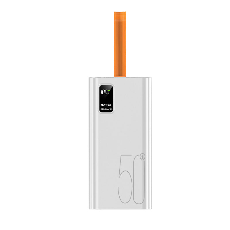 Power bank with digital charging display and high performance Bowlift