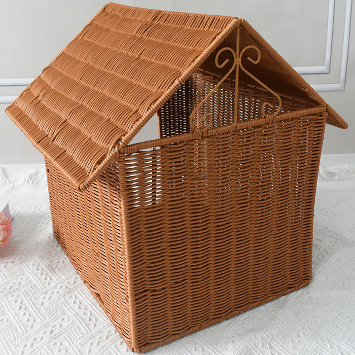Cozy Decorative Pet House Bowlift