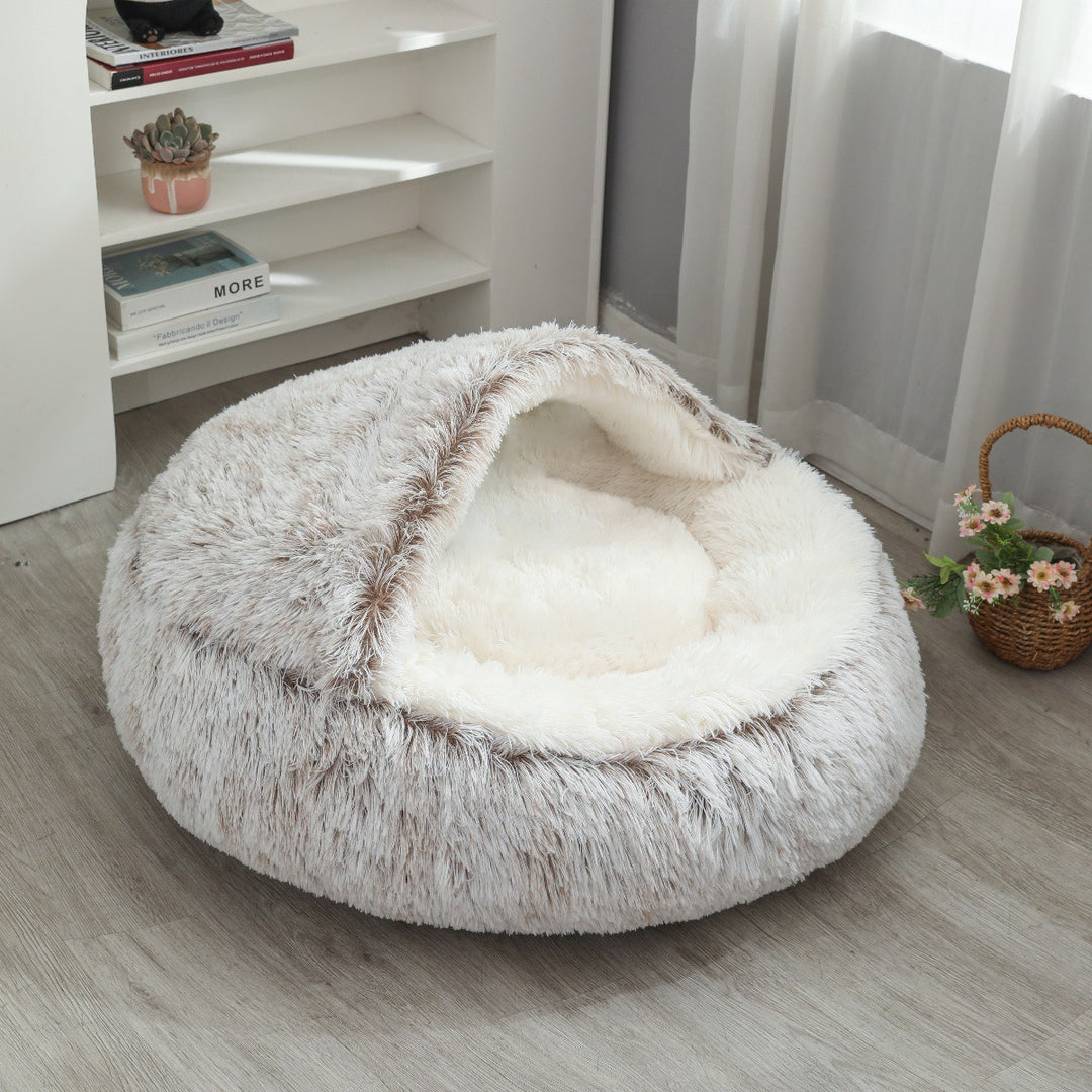 Women's cozy round pet bed Bowlift