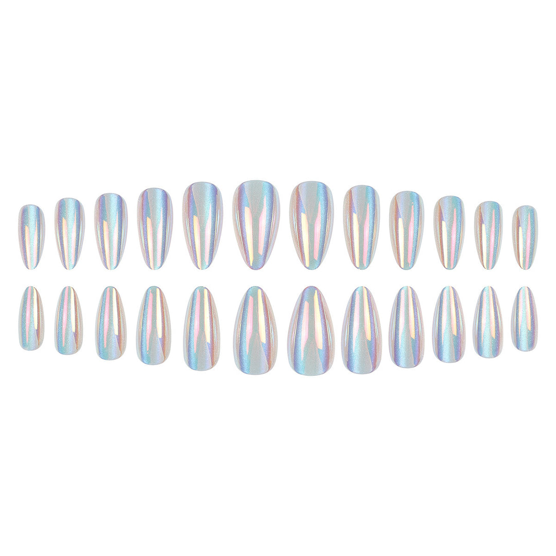 Iridescent Stiletto Nail Art Set Bowlift