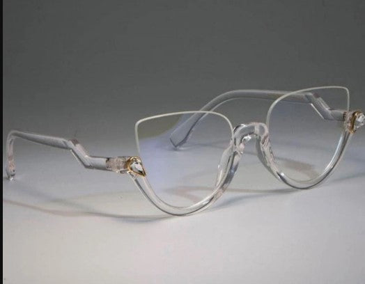 Ladies Cat-Eye Sunglasses with Glamorous Stone Accents Bowlift