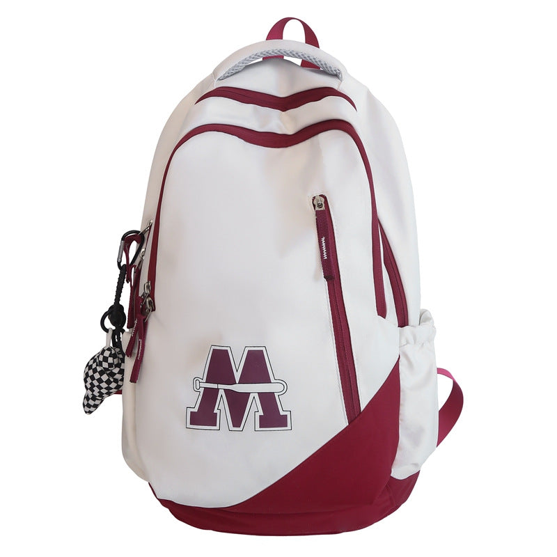 Sporty Multi-Pocket School Backpack Bowlift