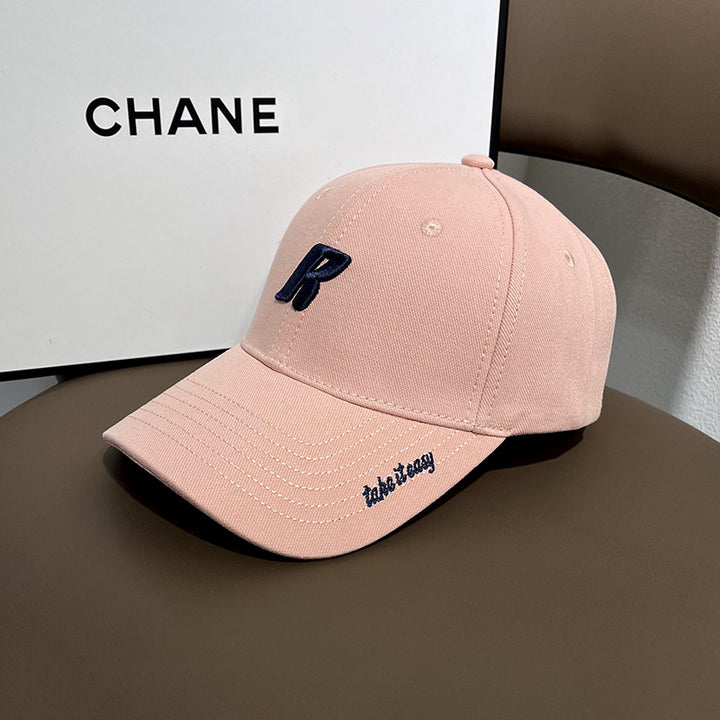 Women's Casual Embroidered Cap Bowlift