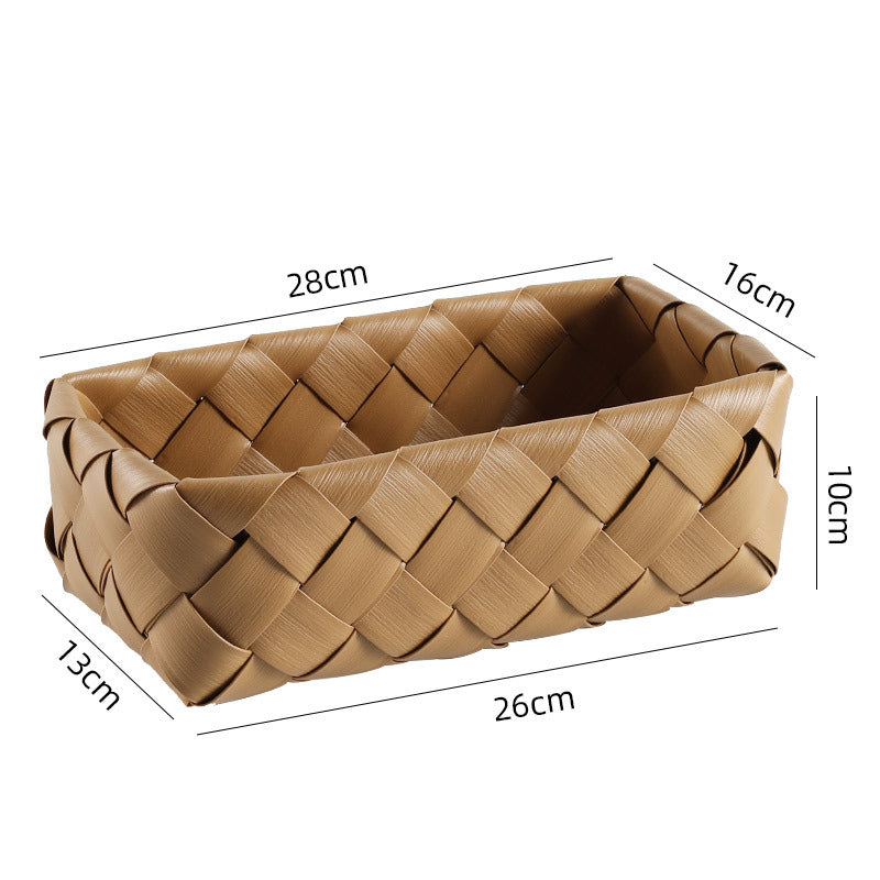 Handwoven Storage Tray Bowlift