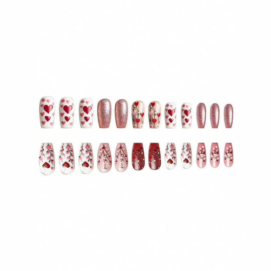 Artistic Floral Nail Art Bowlift