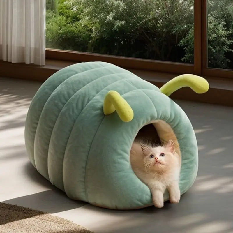Snuggly Caterpillar  Hideaway  Dog Bed