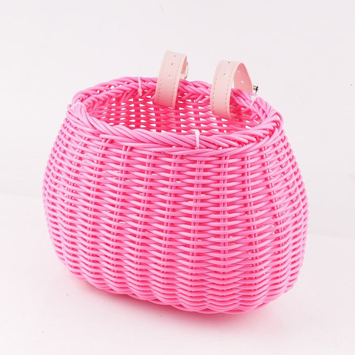 Handwoven Bicycle Storage Basket Bowlift