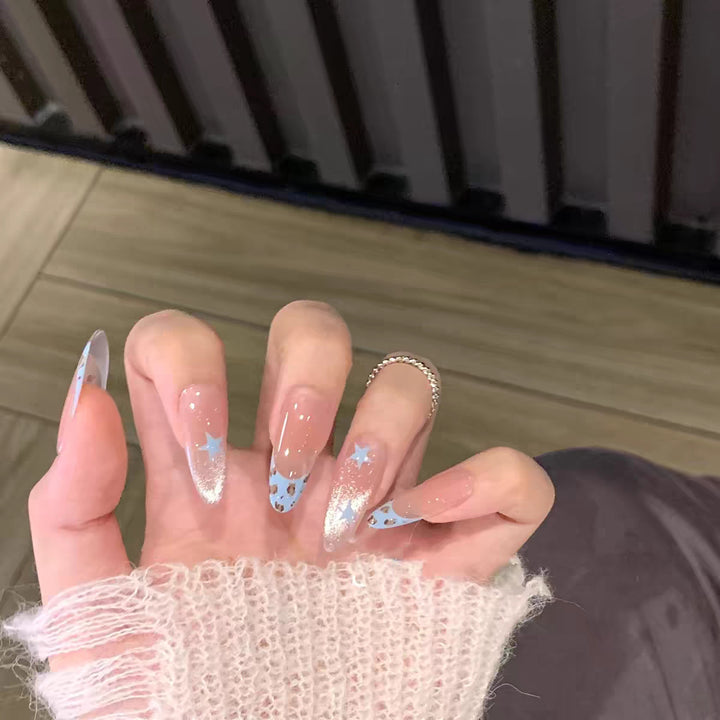 Artistic Themed Press-On Nails Bowlift