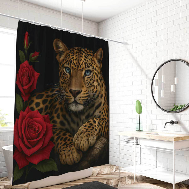 Artistic Shower Curtain Bowlift