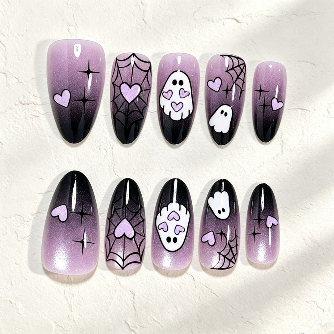 Halloween-Themed Nail Art Wraps Bowlift