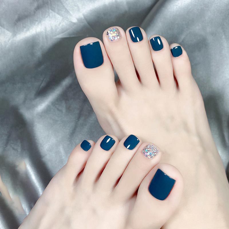 Decorative Crystal-Embellished Press-On Nails Bowlift