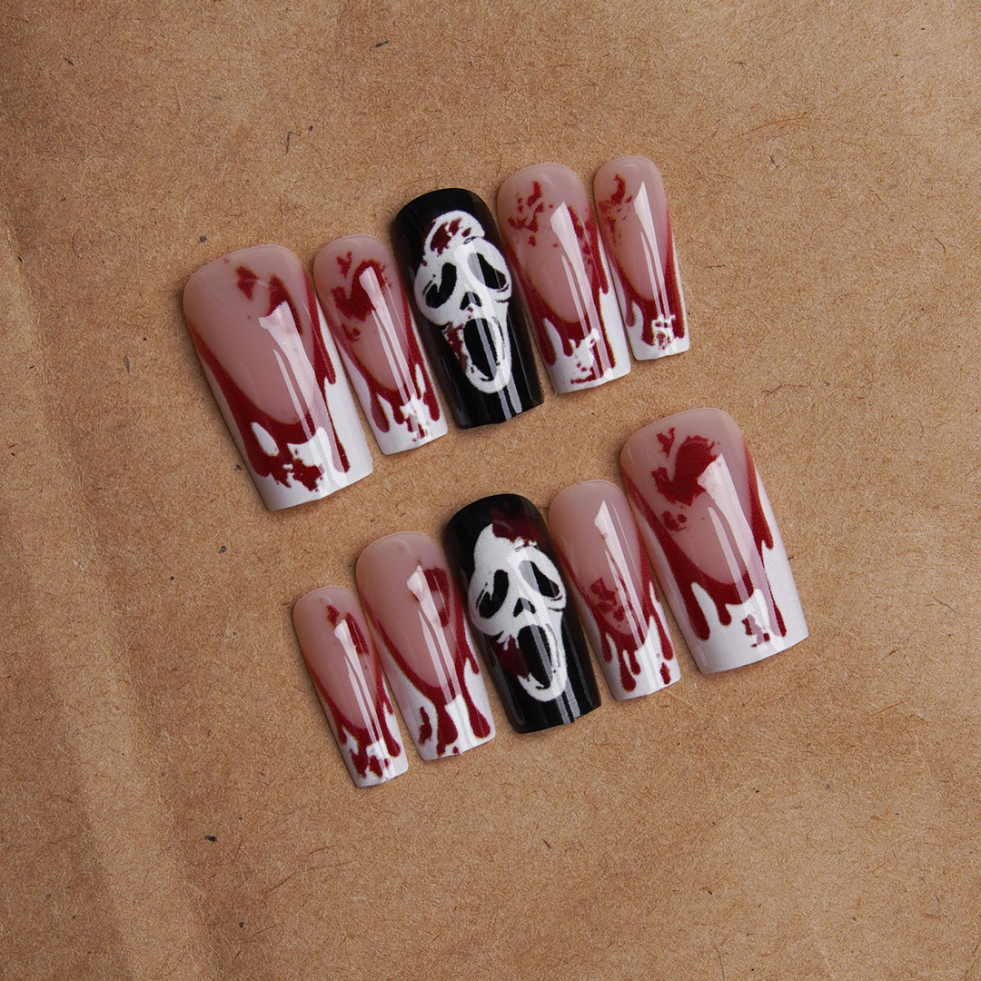 Creative Halloween Art Nail Set Bowlift