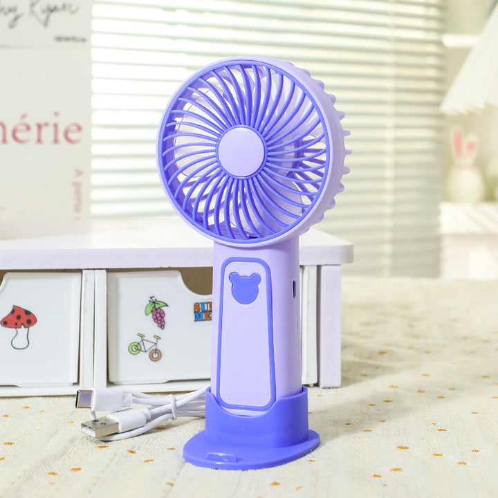 Ladies Portable Hand Fan with Ergonomic Design Bowlift