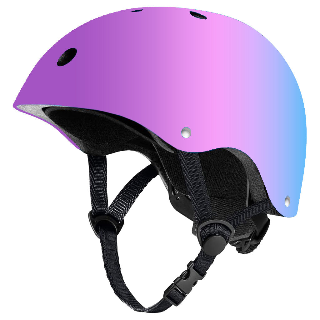 multi sport protective skate and cycling helmet with EPS impact foam and adjustable chin strap Bowlift