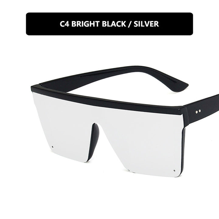 Women's futuristic sunglasses in protective oversized format Bowlift