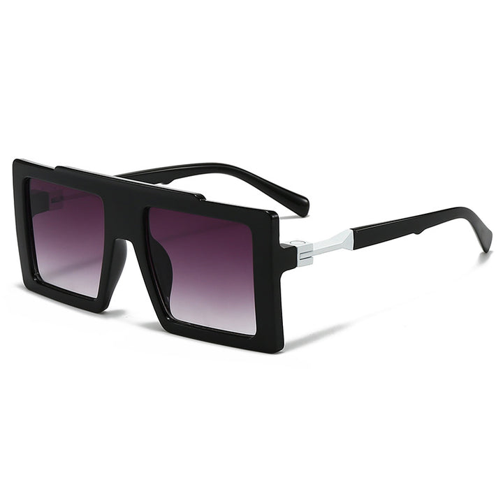 Ladies fashionable sunglasses with rectangular frame Bowlift