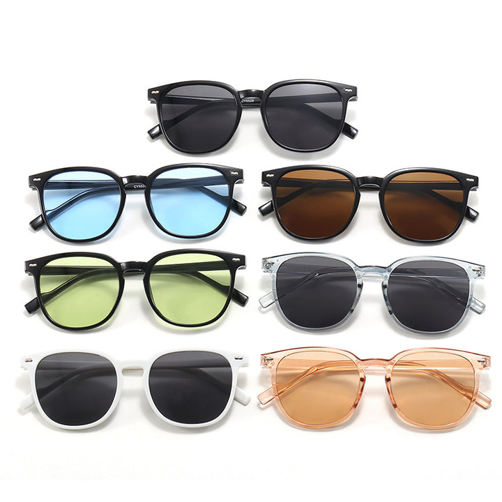 Ladies fashionable sunglasses with transparent frame and elegant design Bowlift