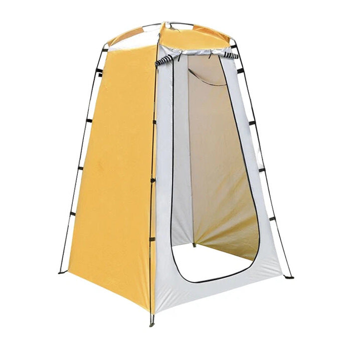 Portable privacy shower tent with quick pop up frame and detachable waterproof floor Bowlift