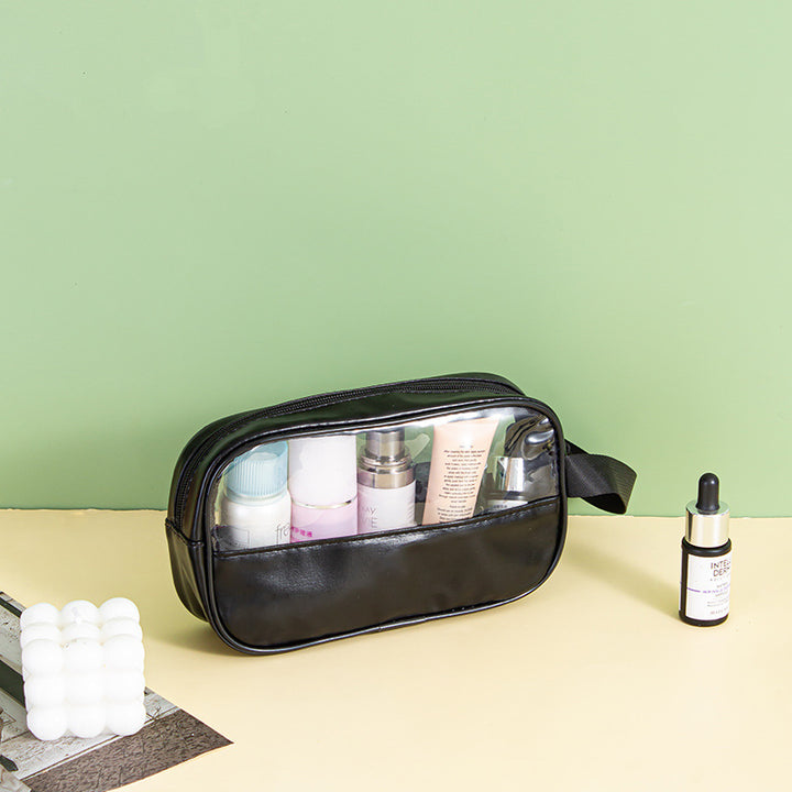 Cosmetic bag with transparent compartments Bowlift