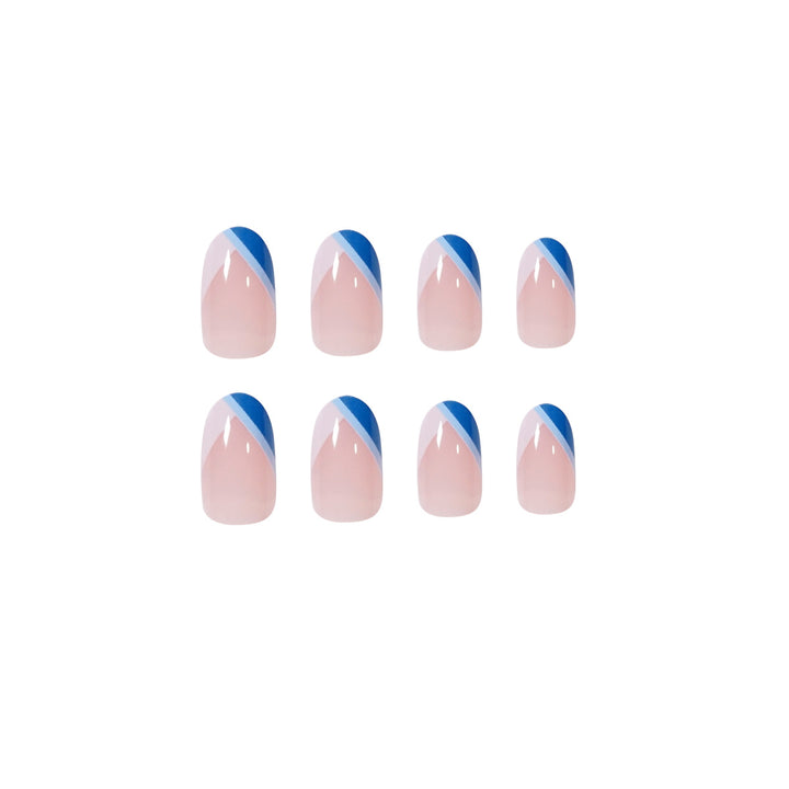 Artful Nail Art with Elegant Tips and Geometric Accents Bowlift