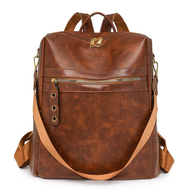 Premium Leather Multi-Functional Backpack Bowlift